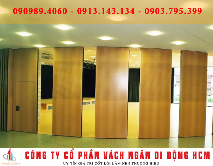 vách ngăn di động hội nghị 09